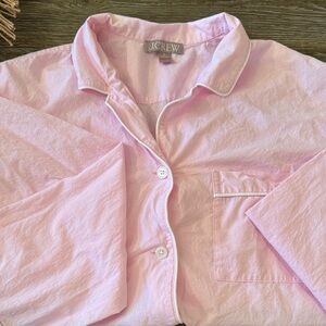 J. Crew Classic pajama set in end on end cotton